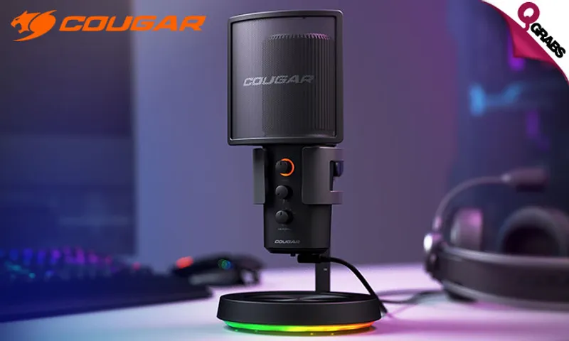 Cougar Screamer-X Studio & Gaming Microphone!
